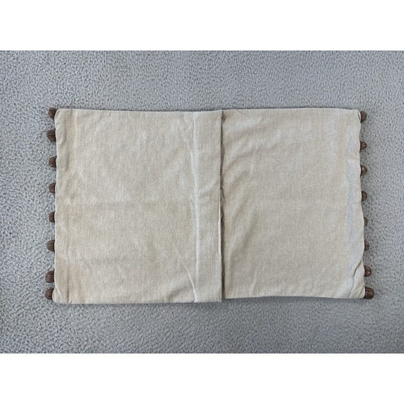 Pottery Barn Gather Lumbar Pillow Cover 16 x 26" Embroidered Thanksgiving Fall - Picture 4 of 6